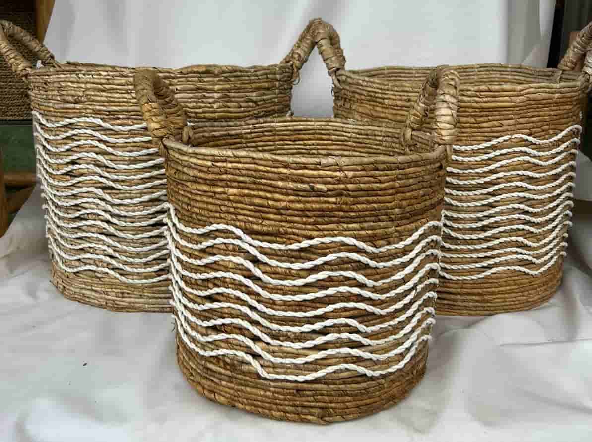 Ocean Wavy Baskets